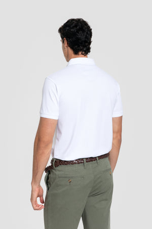 Polo avec détails contrastés au col Réf. 0.34161