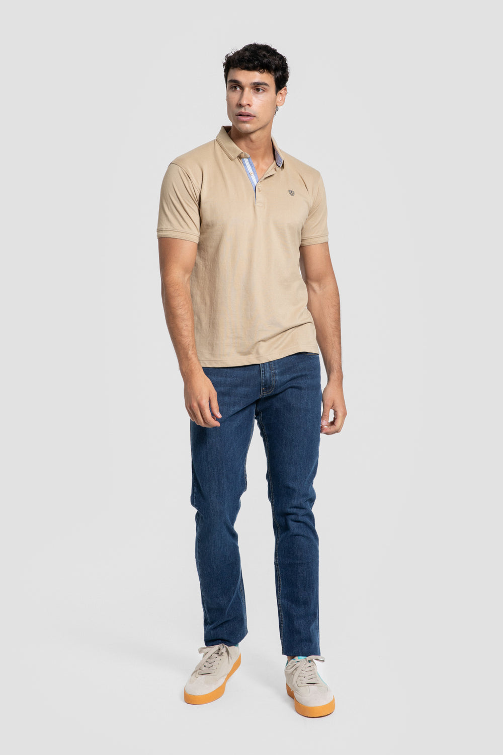 Polo en relief Camel Réf. 0.34161