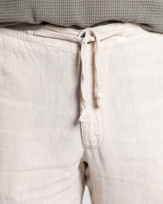 Pantalon Lin 100% Écru SKU 0.34317