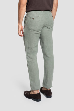 Pantalón Lino 100% Kaki SKU 0.34317
