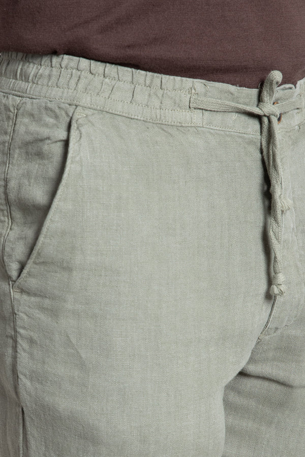 Pantalón Lino 100% Kaki SKU 0.34317