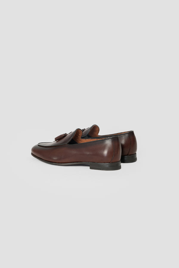 Mocasín Borlas Marrón Piel – Classic Loafer SKU 0.34318