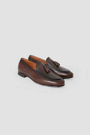 Mocasín Borlas Marrón Piel – Classic Loafer SKU 0.34318