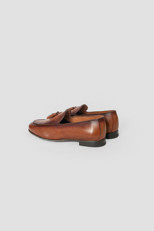 Mocasín Borlas Camel Piel – Classic Loafer SKU 0.34318