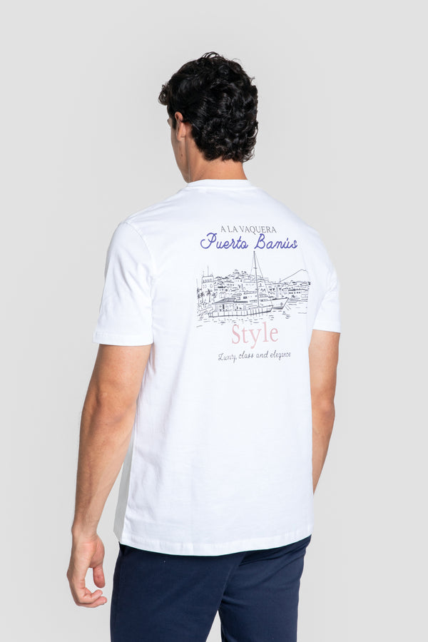 Camiseta Puerto Banus Blanco SKU 0.34323