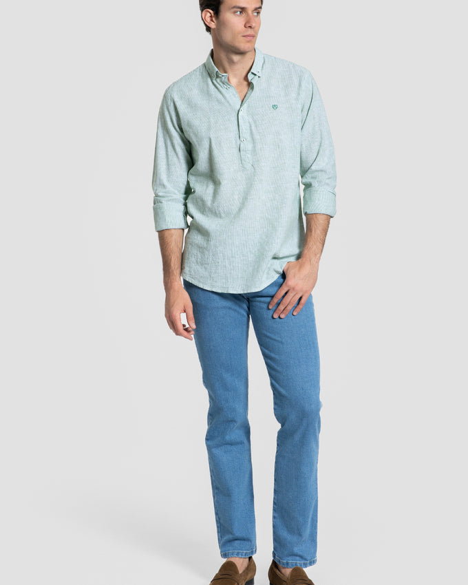 Polera Rayas Verde SKU 0.33698