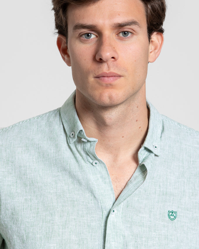 Polera Rayas Verde SKU 0.33698
