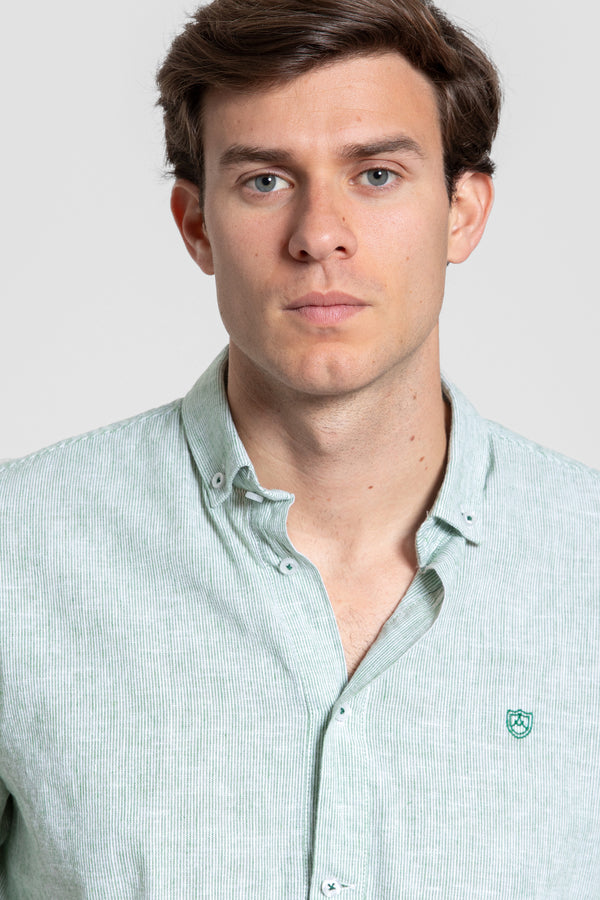 Polera Rayas Verde SKU 0.33698