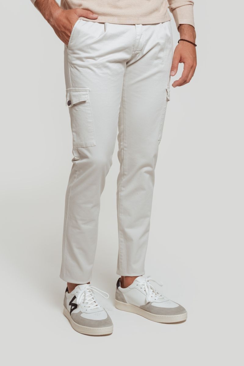 PINÇAS CHINO CARGO BEGE SKU 0.23901