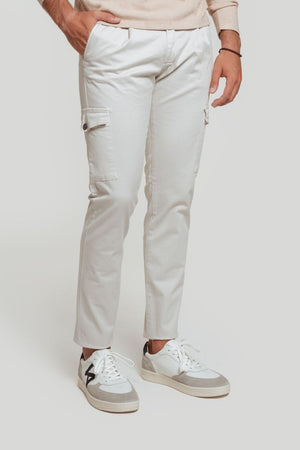 PINÇAS CHINO CARGO BEGE SKU 0.23901