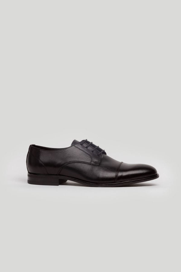 SAPATO SOCIAL PRETO COM CADARÇO SKU 0,24439