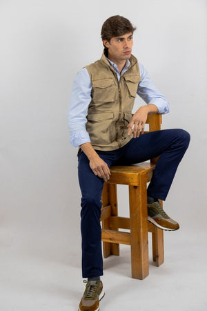 CHALECO HUELVA CAMEL SKU 0.25574