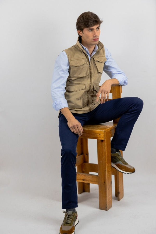 CHALECO HUELVA CAMEL SKU 0.25574