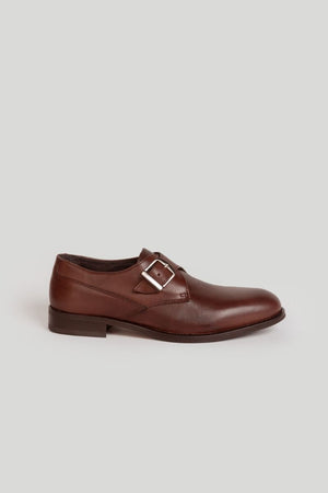 SAPATO COM FIVELA MARROM SKU 0,26297