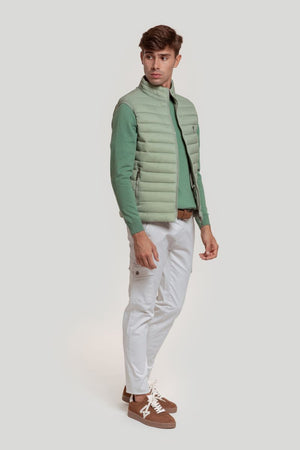 CHALECO PLUMA CABALLO VERDE AGUA SKU 0.26964