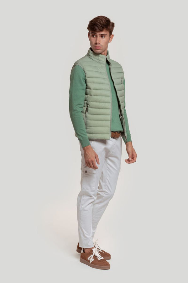 CHALECO PLUMA CABALLO VERDE AGUA SKU 0.26964