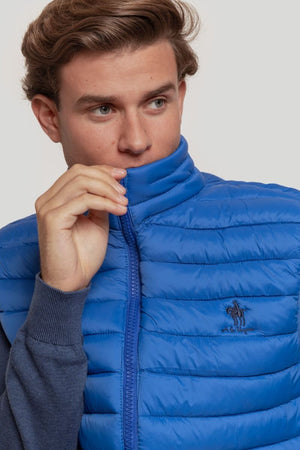CHALECO PLUMA CABALLO AZULON SKU 0.26964