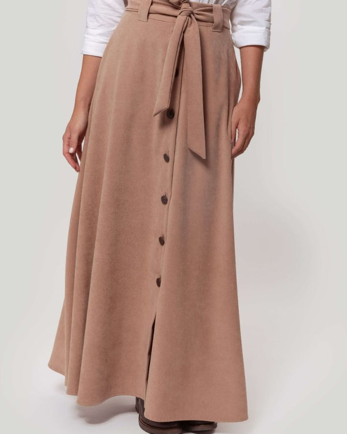 FALDA ANTELINA CAMEL SKU 0.27449