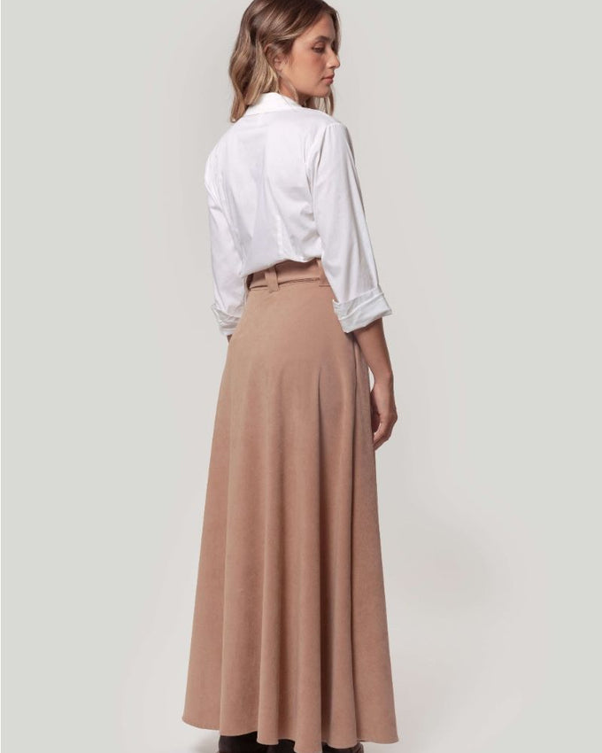 FALDA ANTELINA CAMEL SKU 0.27449