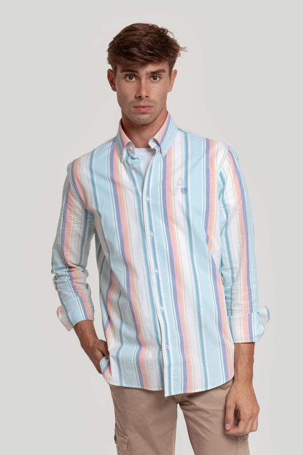 CAMISA MULTI RAYA ALGODON SKU 0.28012