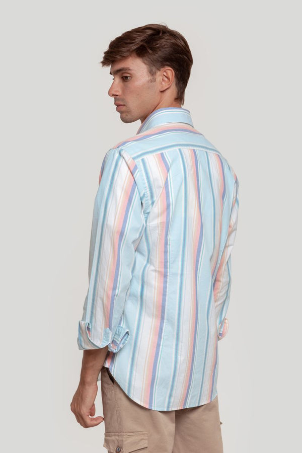 CAMISA MULTI RAYA ALGODON SKU 0.28012