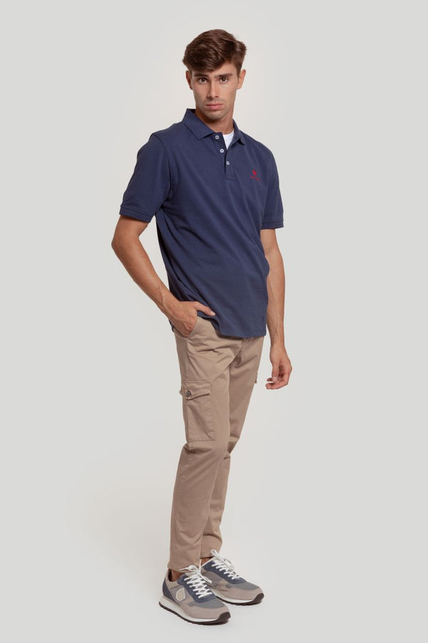 CAMISA POLO AZUL DENIM SKU 0.28018