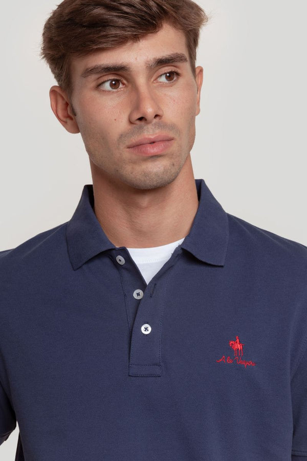 CAMISA POLO AZUL DENIM SKU 0.28018