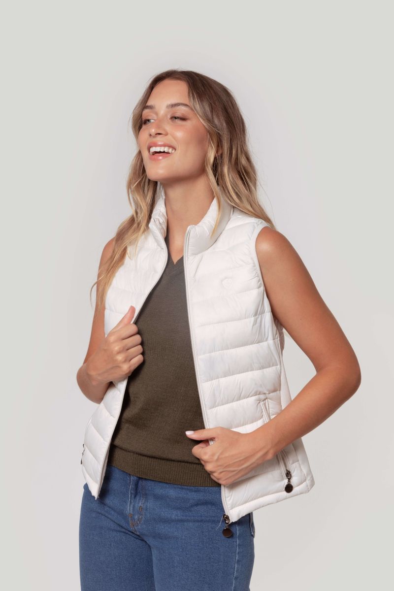 CHALECO ACOLCHADO LIGUILLA CRUDO SKU 0.28730