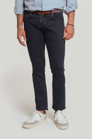 CALÇA ESPORTIVA DENIM AZUL ESCURO SKU 0.28874