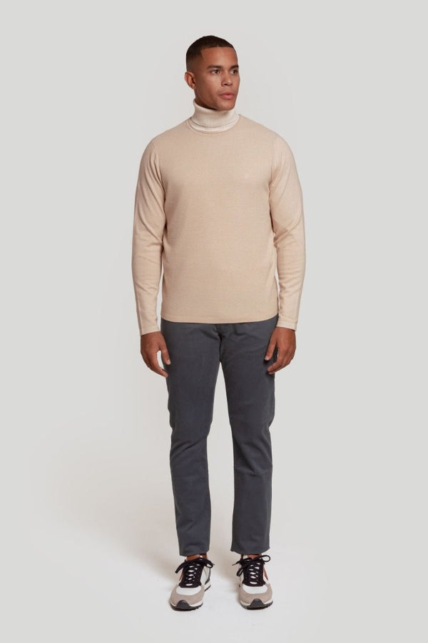 JERSEY CUELLO ALTO BEIG SKU 0.29060