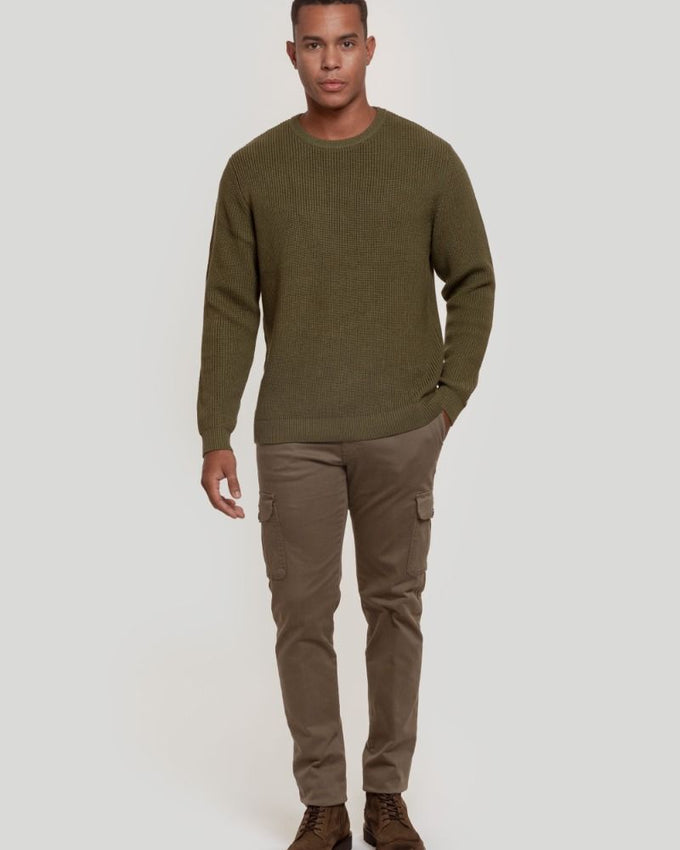Camisola de Malha Cáqui SKU 0.29061