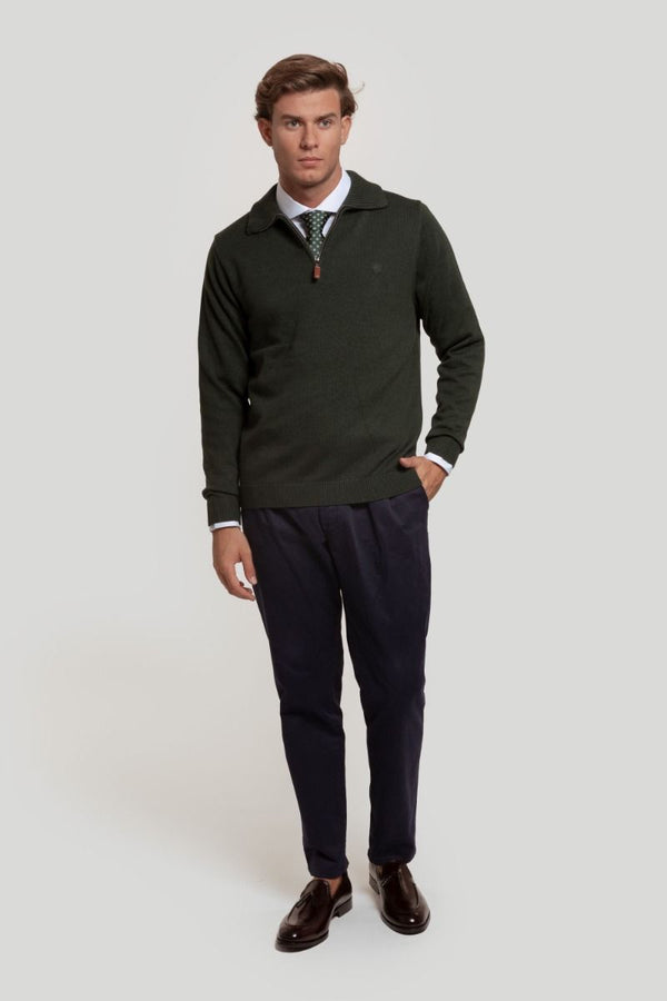 JERSEY MEDIA CREMALLERA KAKI SKU 0.29062