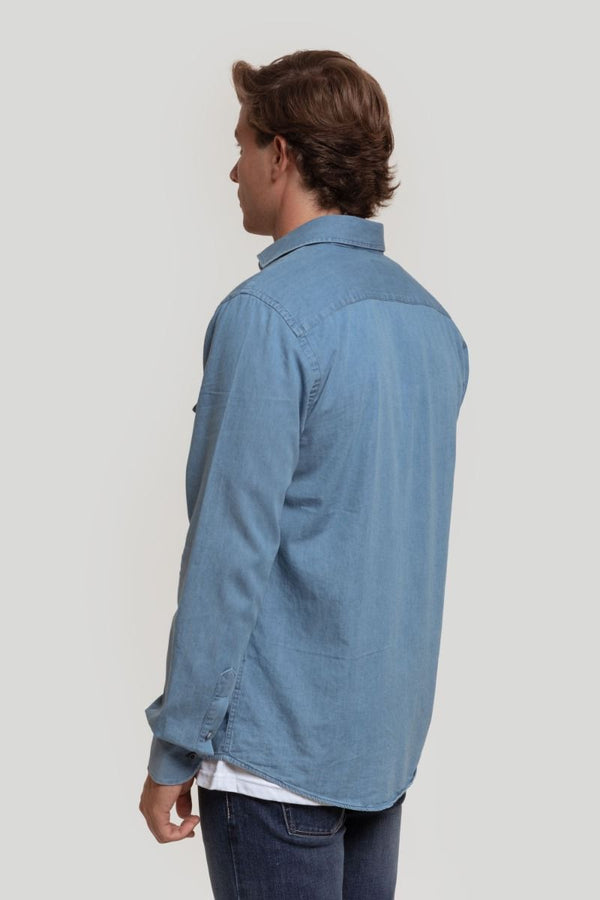 CAMISA TEJANA CON BOLSILLOS SKU 0.29227