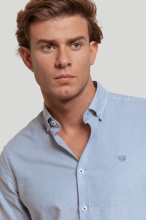 CAMISA OXFORD JEANS SKU 0.29240