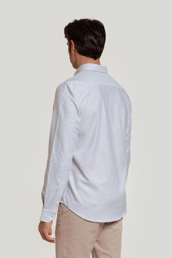 CAMISA RAYA FINA GRIS SKU 0.29434