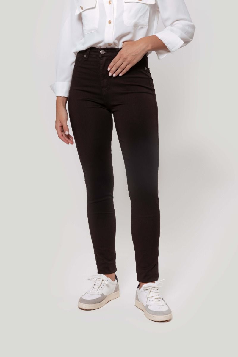 CALÇA SKINNY CINTURA ALTA PRETA AZUL SKU 0.29437