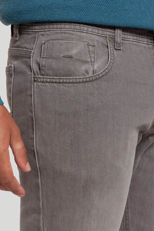 CALÇA ESPORTIVA DENIM CINZA SKU 0.29456