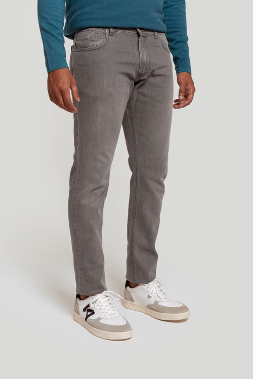 CALÇA ESPORTIVA DENIM CINZA SKU 0.29456