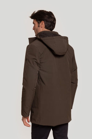 Parka Lavada Capucha Kaki SKU 0.29457