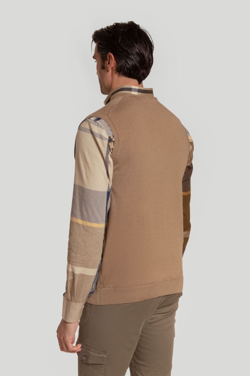 JERSEY SIN MANGAS BEIG SKU 0.29461