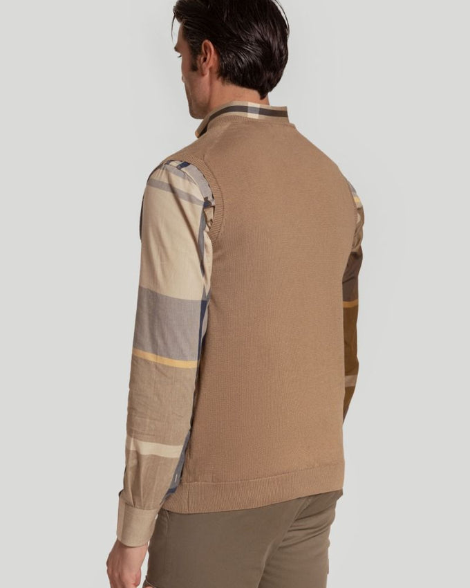JERSEY SIN MANGAS BEIG SKU 0.29461