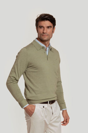 JERSEY CUELLO POLO VERDE SKU 0.29466