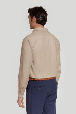 CAMISA MINI ESTRUCTURA BEIG SKU 0.29490