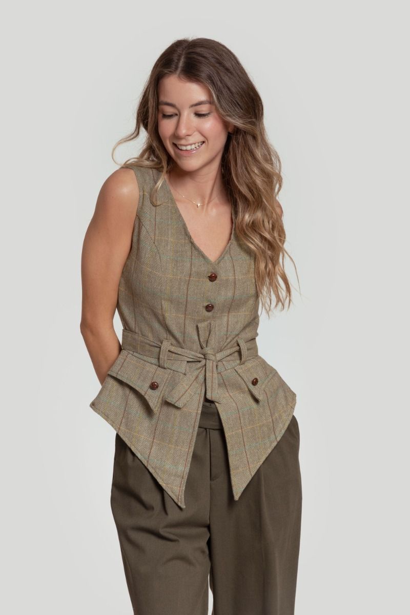 CHALECO ROMERIA CUADRO VERDE SKU 0.29749
