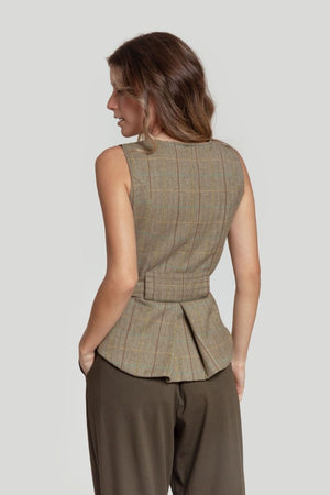 CHALECO ROMERIA CUADRO VERDE SKU 0.29749