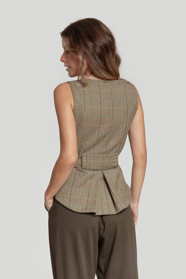 CHALECO ROMERIA CUADRO VERDE SKU 0.29749