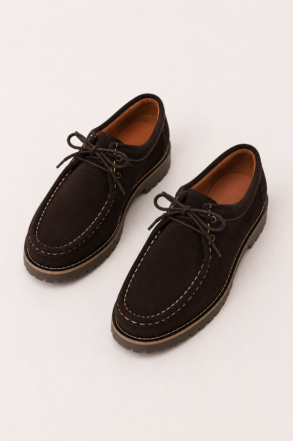 Zapato serraje Marrón SKU 0.34758