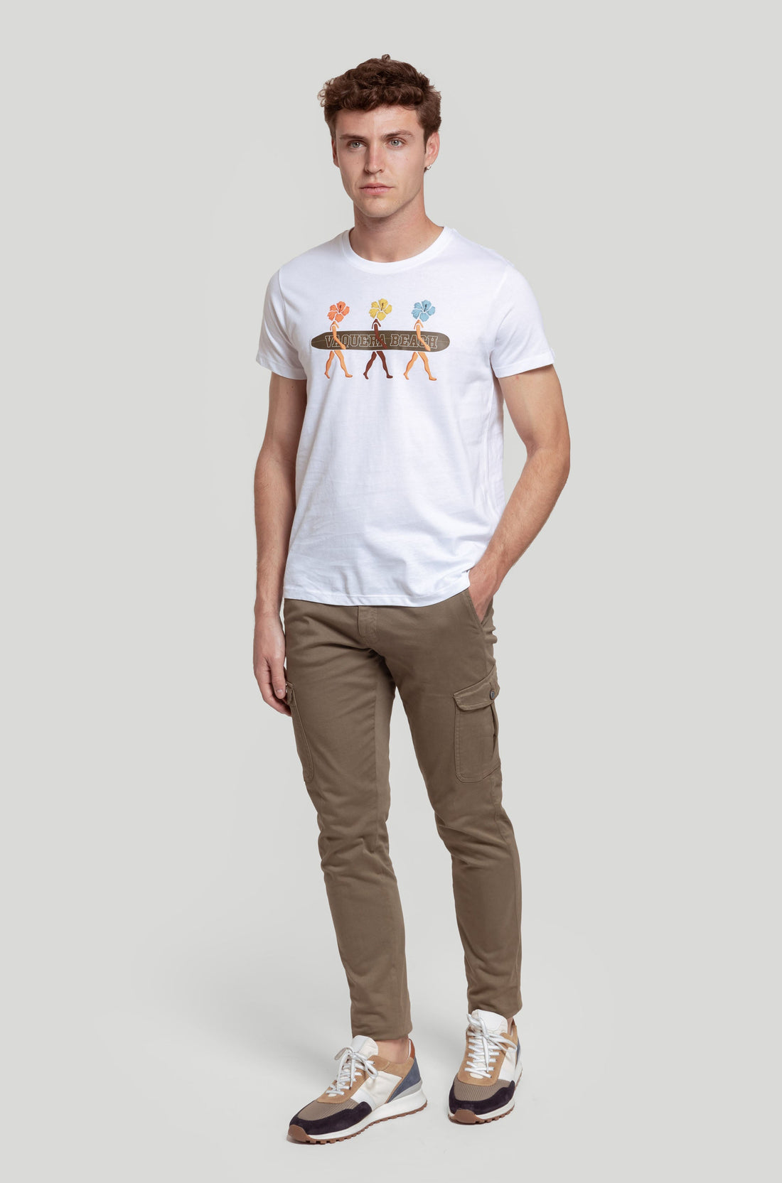 Camiseta Vaquera Blanco SKU 0.30860