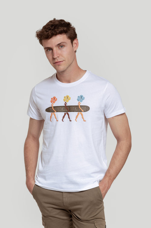 Camiseta Vaquera Blanco SKU 0.30860