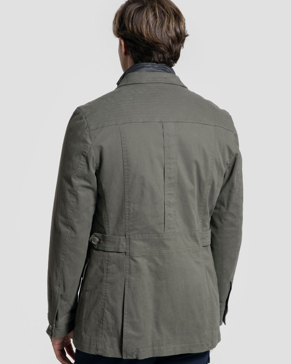 Chaqueta Bolsillos Kaki SKU 0.32434